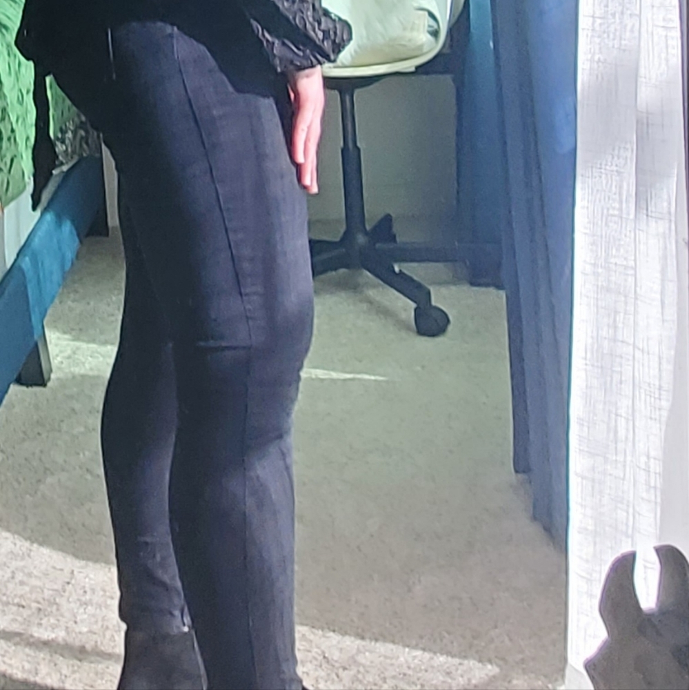 NWT Anthropologie Black Blouse - Picture 6 of 12